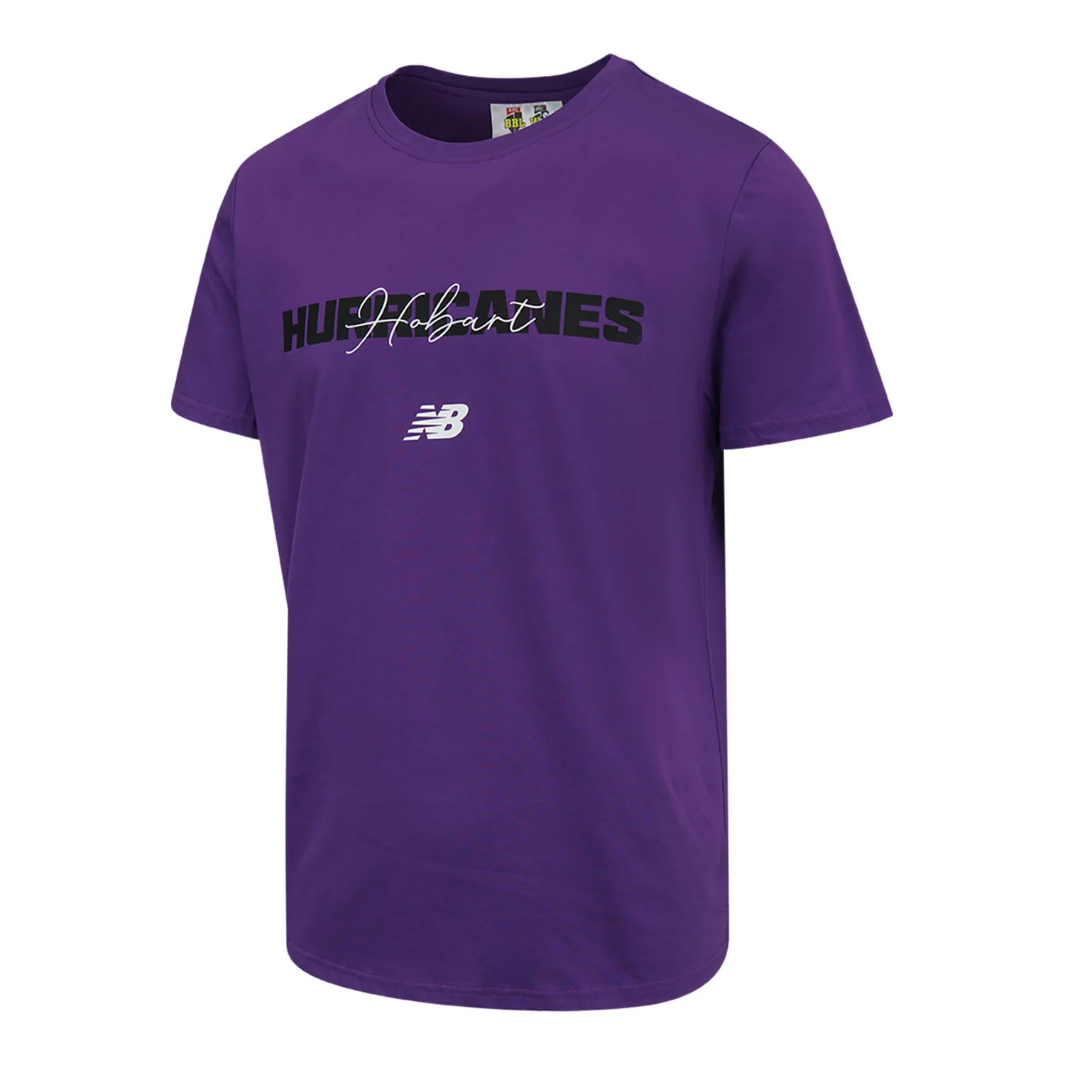 Hobart Hurricanes Purple Travel Tee Mens